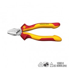 Wiha Professional Electric Crimping Pliers - Individually Tested Protective Insulation 1,000 V AC, VDE and GS Tested - 145 mm - 35861